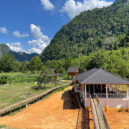Eco Farm Stay And Hostel Nong Khiaw ภายนอก รูปภาพ