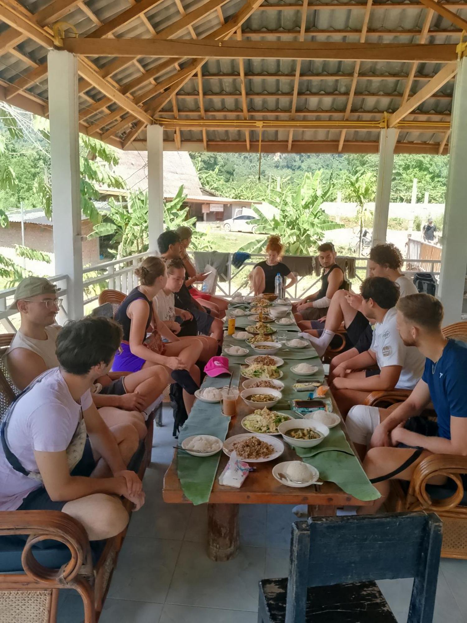 Eco Farm Stay And Hostel Nong Khiaw ภายนอก รูปภาพ