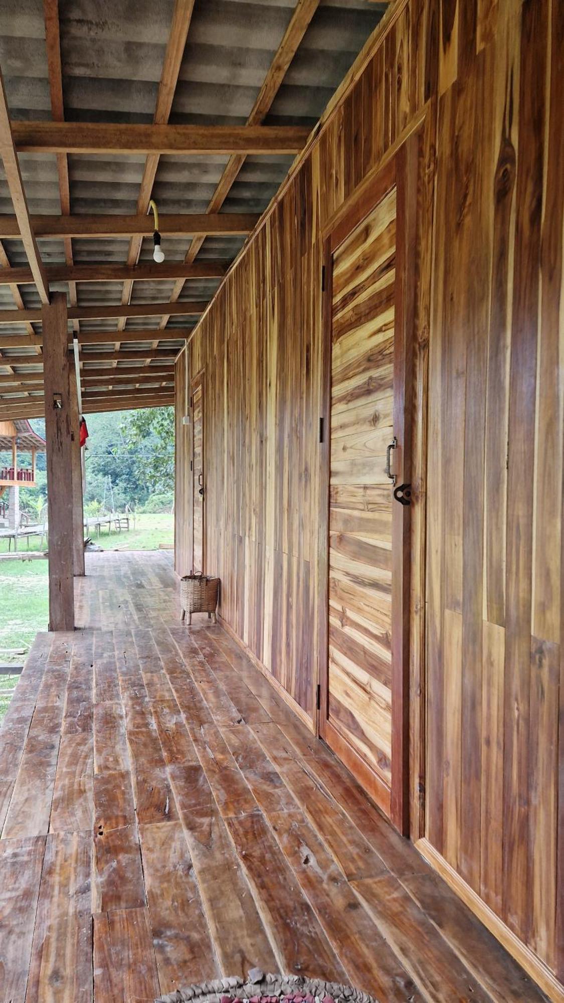 Eco Farm Stay And Hostel Nong Khiaw ภายนอก รูปภาพ